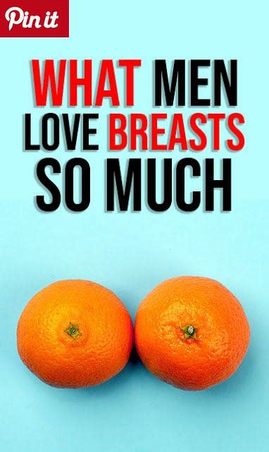 why do men love breasts